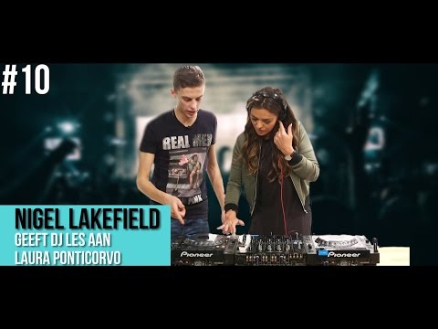 Ik Geef LAURA PONTICORVO een DJ LES I Nigel Lakefield vlog#10