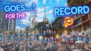 Download lagu Jai Jawan Govinda Pathak Goes For The Record😮 10 Thar Jai Jawan Govinda Pathak 2023 |Dahi Handi 2023 mp3