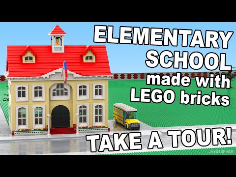 カスタムビルド - レゴ小学校[CC] (Custom Build - Lego Elementary School [CC])