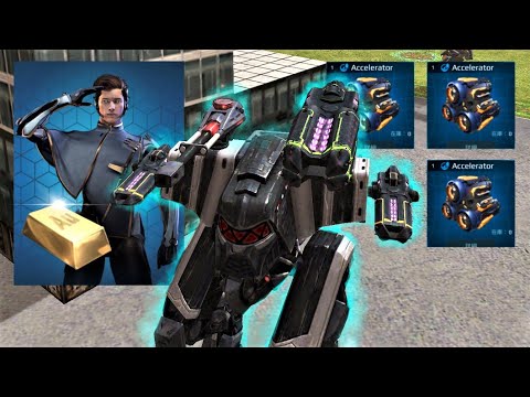 【War Robots】Speed +40% Unstoppable Hades / Accelerator Module & Pilot / Test Server 5.2