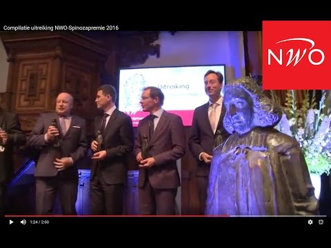 Compilatie uitreiking NWO-Spinozapremie 2016