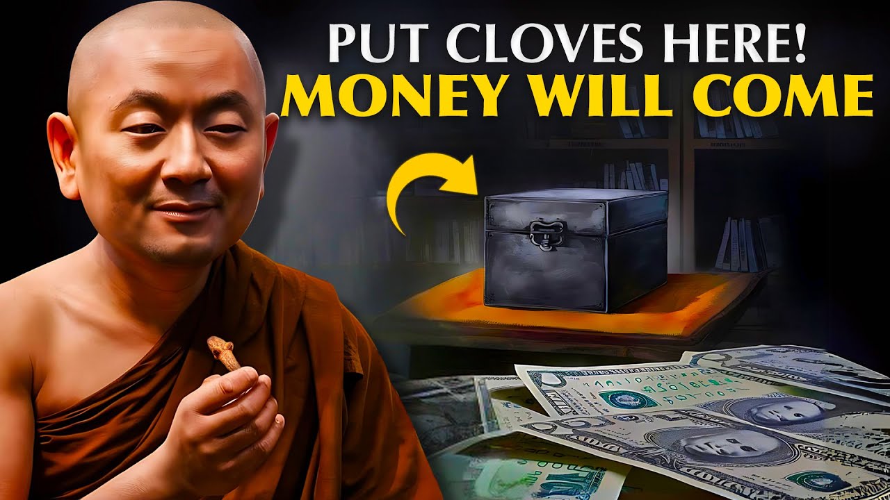 Places 3 Cloves In This Spot and The Money Will Come In Droves | Buddhism
