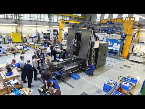 Making of the HELLER F 6000 | Assembly of the new 5-axis machining centre