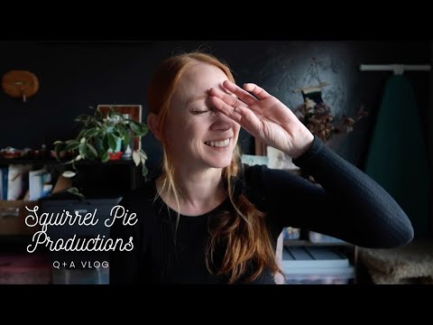 Squirrel Pie Productions - Q+A Vlog - January 2021