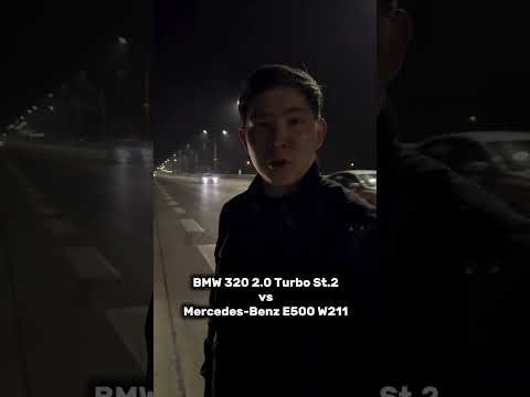 bmw 320 turbo vs mers e500 vs cobalt 3.2 vr