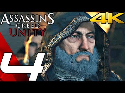 Assassin's Creed Unity - Gameplay Walkthrough Part 4 - Lafreniere Assassination [4K 60FPS ULTRA]