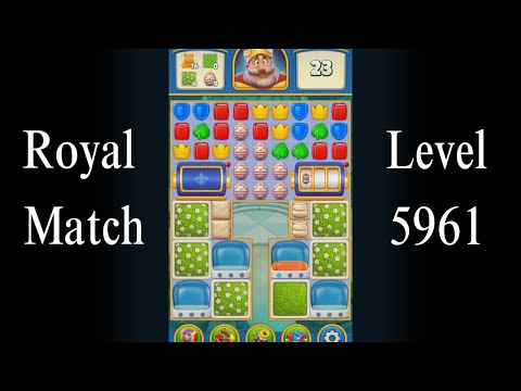 Royal Match Challenge Level 5961