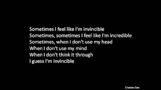 Invincible - Lyrics -  DeStorm | Ray William Johnson | Chester See
