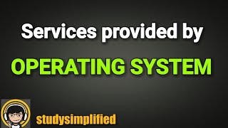 Services provided by operating system in hindi