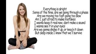 Emily Osment - You Are The Only One (Lyrics)