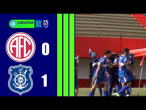 AMERICA 0X1 OLARIA - CARIOCA SÉRIE A2 - TAÇA SANTOS DUMONT - 10ª RODADA