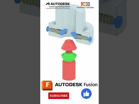 Autodesk Fusion Assembly Animation #autodesk #fusion360