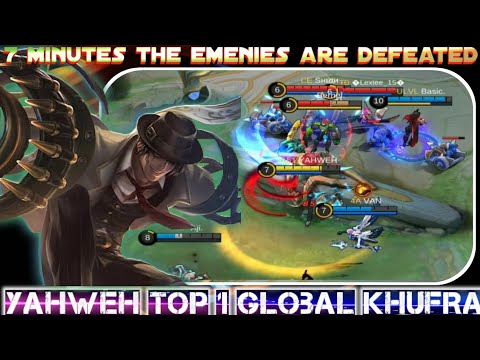 YAHWEH TOP 1 GLOBAL KHUFRA | 7 MINUTES THE ENEMIES ARE DEFEATED