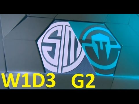 TSM vs IMT Game 2 Highlights - 2017 NALCS SPRING SPLIT - WEEK 1 DAY 3