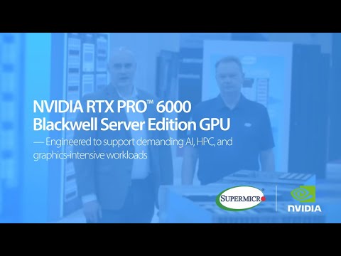 NVIDIA RTX PRO™ 6000 Blackwell Server Edition GPU