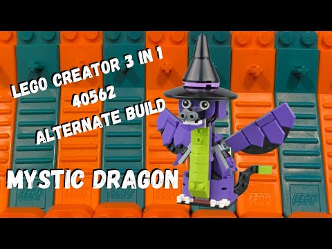 LEGO Creator 3 in 1 GWP Mystic Witch Alternate Build and Review! The Mystic Dragon Model!