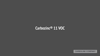 Carbozinc 11 VOC