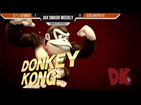 Jax Smash Weekly 4/21/16 - Afmbot(DK) Vs. ScreamoPichu(Cloud) WQ