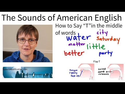 How to Pronounce Water, Little, and Other Words with American T