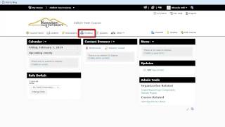 KSU D2L Homepage Overview