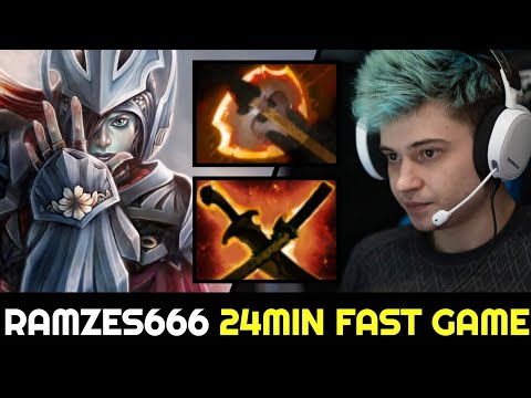 RAMZES666 Phantom Assassin 24min End Game No Mercy 7.28 Dota 2