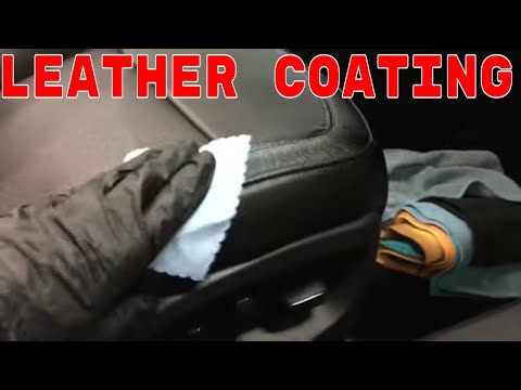 Time To Clean/Prep/Coat The Leather In The C7 Corvette!