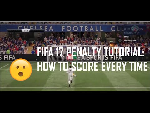FIFA 17 Penalty Tutorial:How to Score Every Time