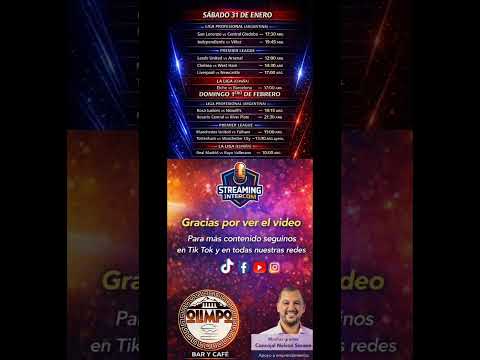 👉 Agenda futbolera del fin de semana ⚽📅