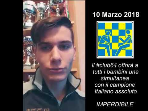 Simultanea del GM Luca Moroni al #club64