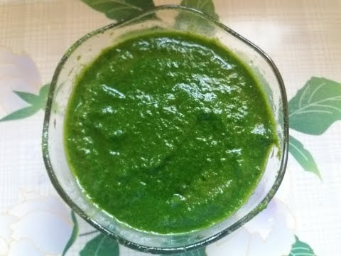 Green chutney recipe| Hari chutney | Green chutney for sandwich | coriander garlic chutney for chaat