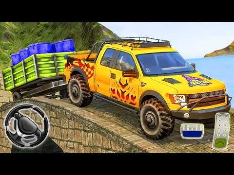 Offroad Pickup Truck Driving Game 2020 - Jeep Prado Drive Simulation | Android Gameplay | Part 1