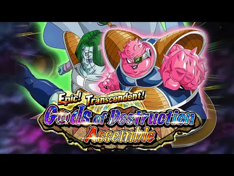 NOT TOO BAD: 100% TEQ ZARBON AND DODORIA F2P VS THE GODS OF DESTRUCTION EVENT: DBZ DOKKAN BATTLE