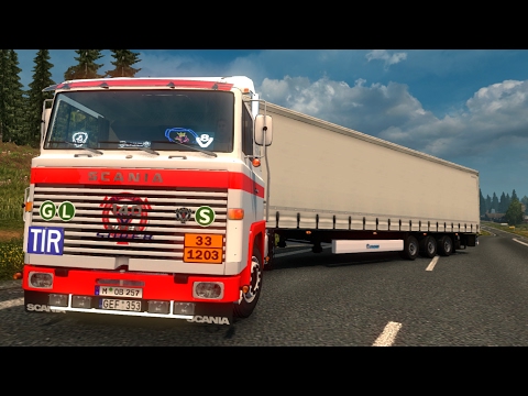 SCANIA 1 SERIES v2.0 (111&141) & SCANIA KRONE TRAILER 1.26 ETS2 (Euro Truck Simulator 2)