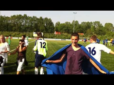 RKPSC A1 BEKERFINALE einde wedstrijd