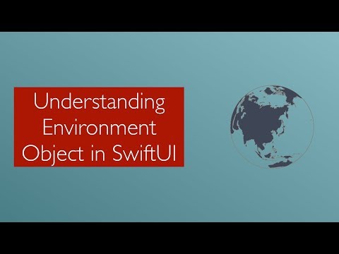 Understanding Environment Object in SwiftUI