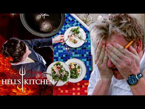 Chef Ramsay's Fuming Over Gloopy Mash, Returned Dishes & Chefs Running Out of Food | Hell's Kitchen