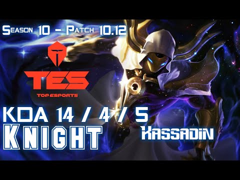 TES Knight KASSADIN vs AKALI Mid - Patch 10.12 KR Ranked