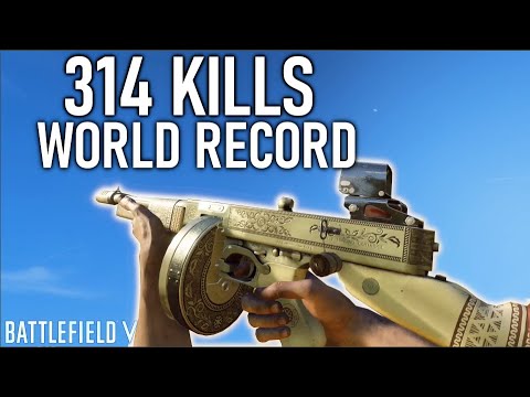 NEW WORLD *RECORD* KILLS! (314 Kills Battlefield 5 Record!)