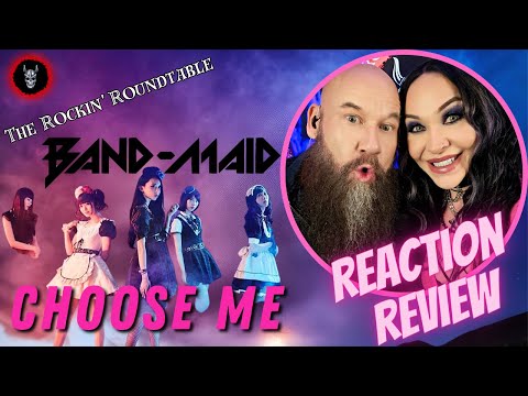 Gen-X Metal Couple REACTS and REVIEWS - BAND-MAID / Choose me (Official Live Video)