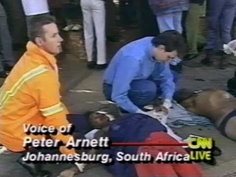 Bloody Sunday at High Noon (Johannesburg bombing) - CNN Breaking NEWS [1994]