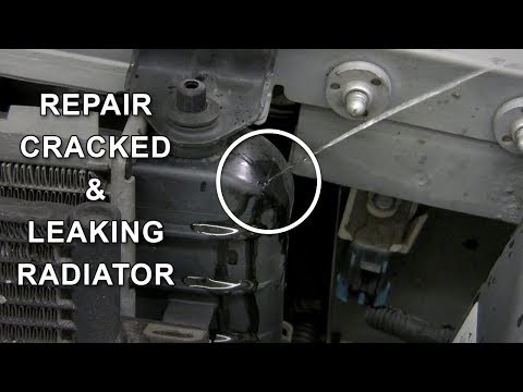 Repair Cracked Plastic Radiator