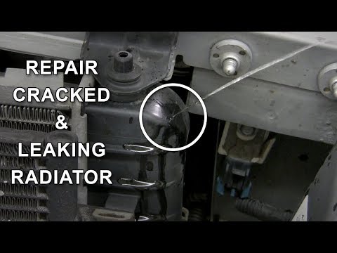 Repairing a Leaking Plastic Radiator