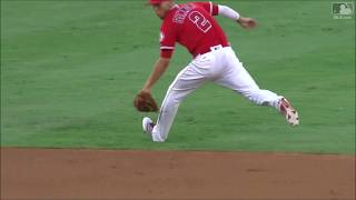 Andrelton Simmons Defensive Highlights 2017 (LAA)