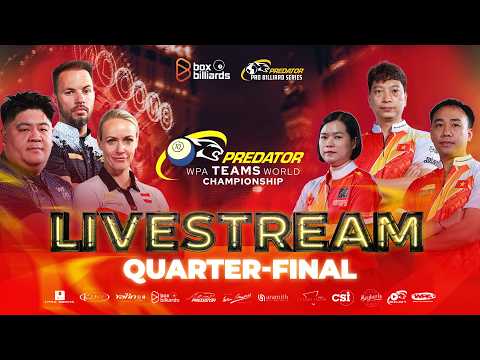 Trực Tiếp 1 | Team Austria vs Team Việt Nam | Predator WPA Teams 10-Ball World Championship