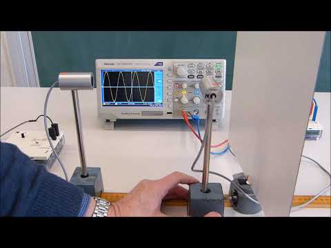 Stehende Welle mit Ultraschall