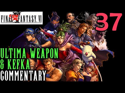 Final Fantasy VI Walkthrough Part 37 - Ultima Weapon Boss Battle & Kefka's Rise To Power