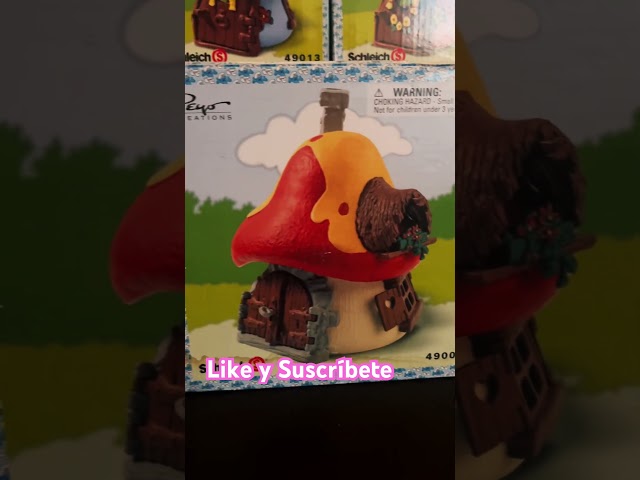 Vídeo relacionado con Pitufos - Casitas con figuras de Pitufos Sorpresa, 6 modelos de casitas diferentes para coleccionar, Lanza confeti cuando se abre, Figuritas de Pitufos de 5 cm, Para niños de 3 años, Famosa (PUF13000)