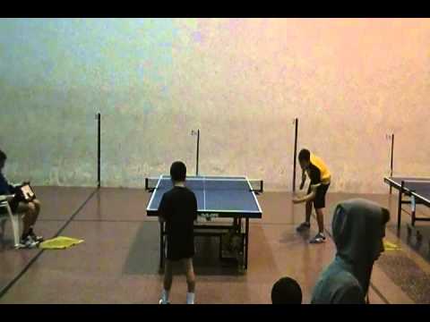 Tenis de Mesa - TMT 3era Div. - Montero, Santiago VS Mariño, Ignacio (1er Set)