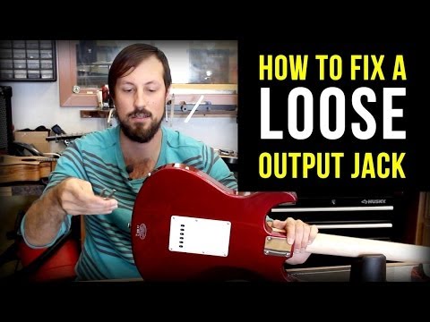How to Fix A Loose Guitar Jack (the right way!)