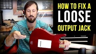 How to Fix A Loose Guitar Jack (the right way!)